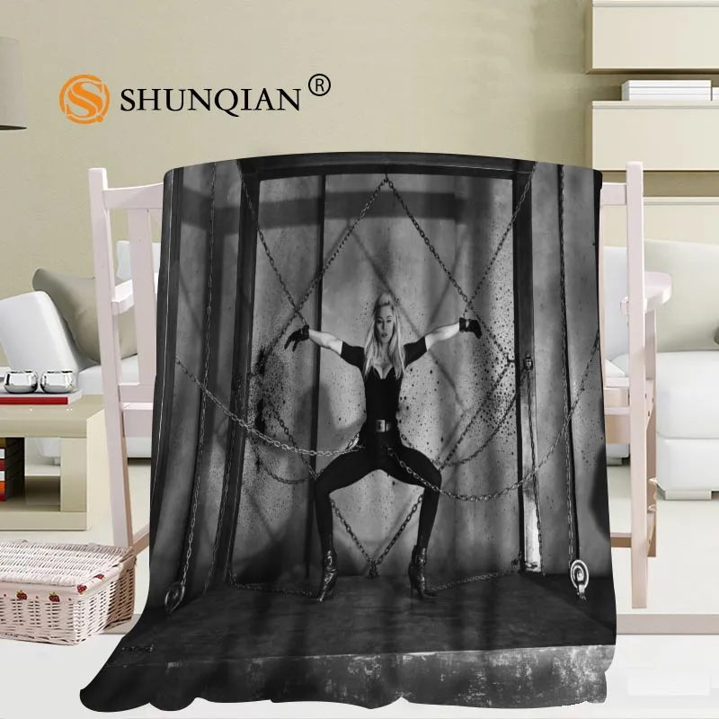 vender Cobertor De Madonna Macio Diy Sofá-cama Manta Criança Adulto Quente Número De Cobertor Personalizado