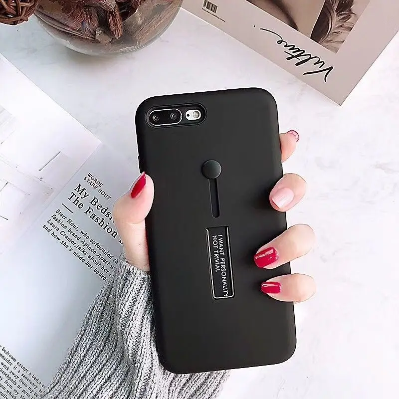 Стильный ретро Мрамор узор стенд Кольцо Держатель Жесткий Чехол для iPhone X 8 6s 7 Plus |