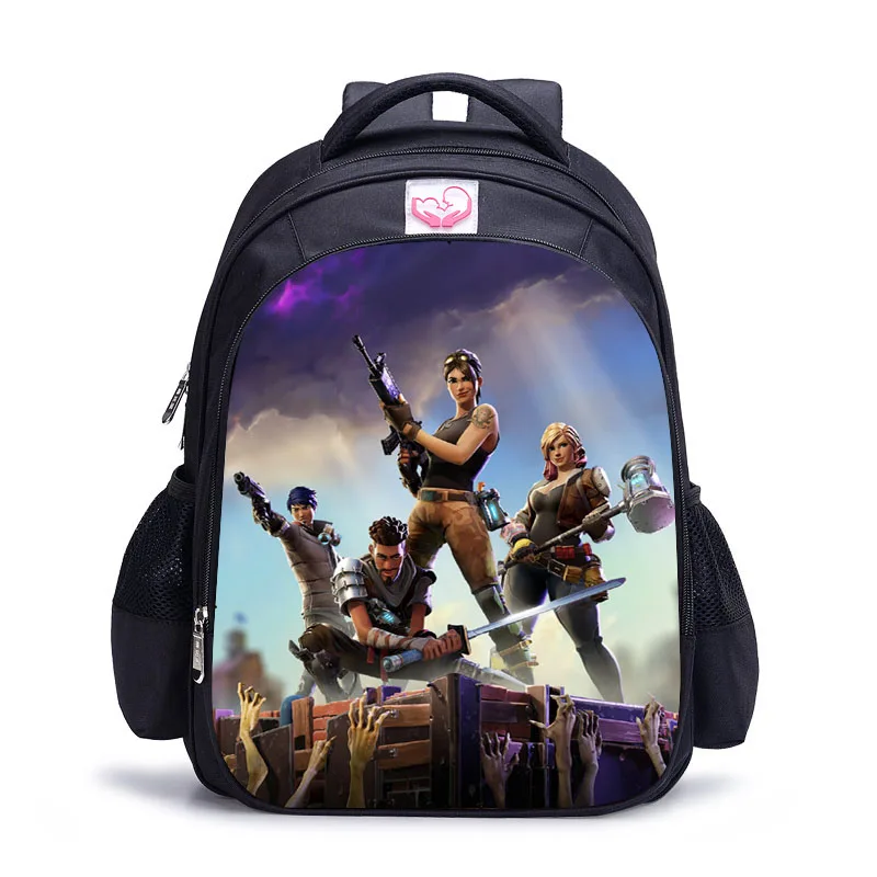 big18 Школьный рюкзак с милыми персонажами знаменитой игры battle royale для детей, школьные сумки с мультяшным принтом для детей, Mochila Infantil - Цвет: big18