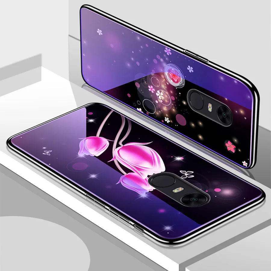 Чехол HOTSWEI для Xiaomi Redmi Note 4 X 4X Global закаленное стекло + мягкая рамка из ТПУ защитный
