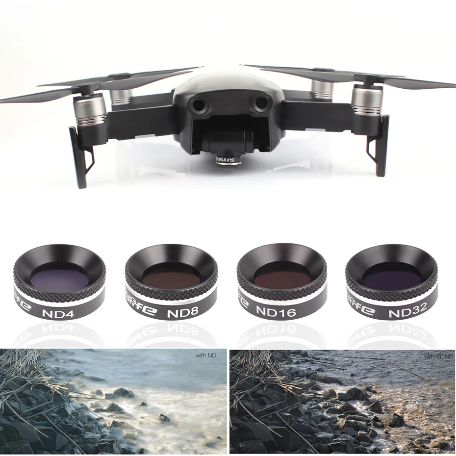 Воздушный фильтр для дрона MAVIC MC UV CPL ND 4 8 16 32 набор фильтров нейтральной плотности