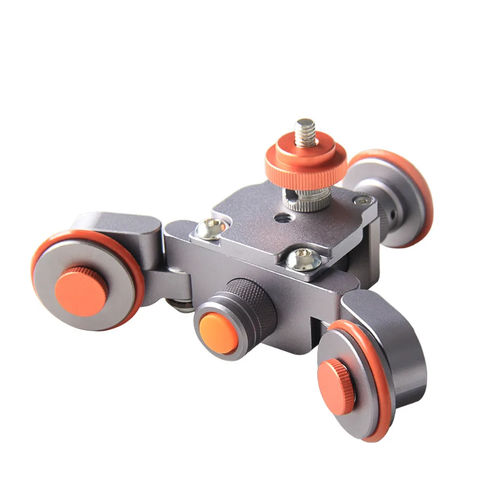 Новая миниатюрная гибкая электрическая тележка с 3 колесным шкивом слайдер для