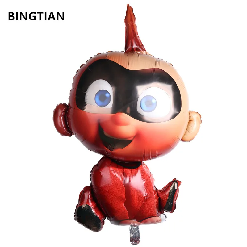 BINGTIAN The Incredibles воздушные шары с днем рождения вечерние украшения для детей