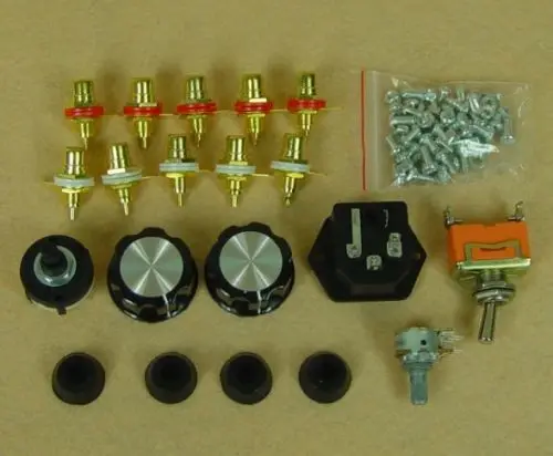Сделай Сам Hi Fi 6j4 + 6p6p набор глушителей для вакуумной трубки|tube preamplifier kit|tube preamp