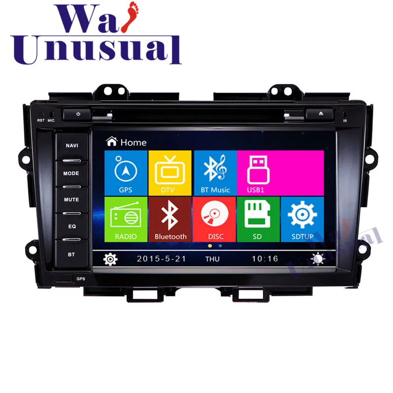 

WANUSUAL 8" Professional Wince Car Entertainment System GPS Navigation For Honda Crider 2013 2014 2015 2016 2017 8GB Free Maps
