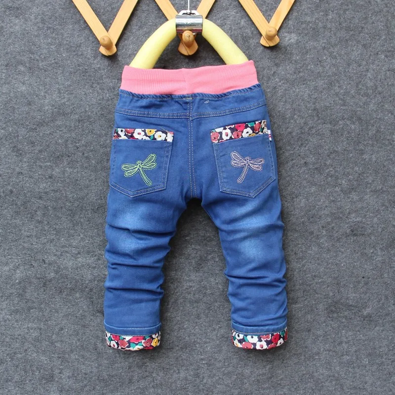 Джинсы для малышей детские джинсы в стиле панталона панталона|meisjes jeans|baby jeansjeans baby