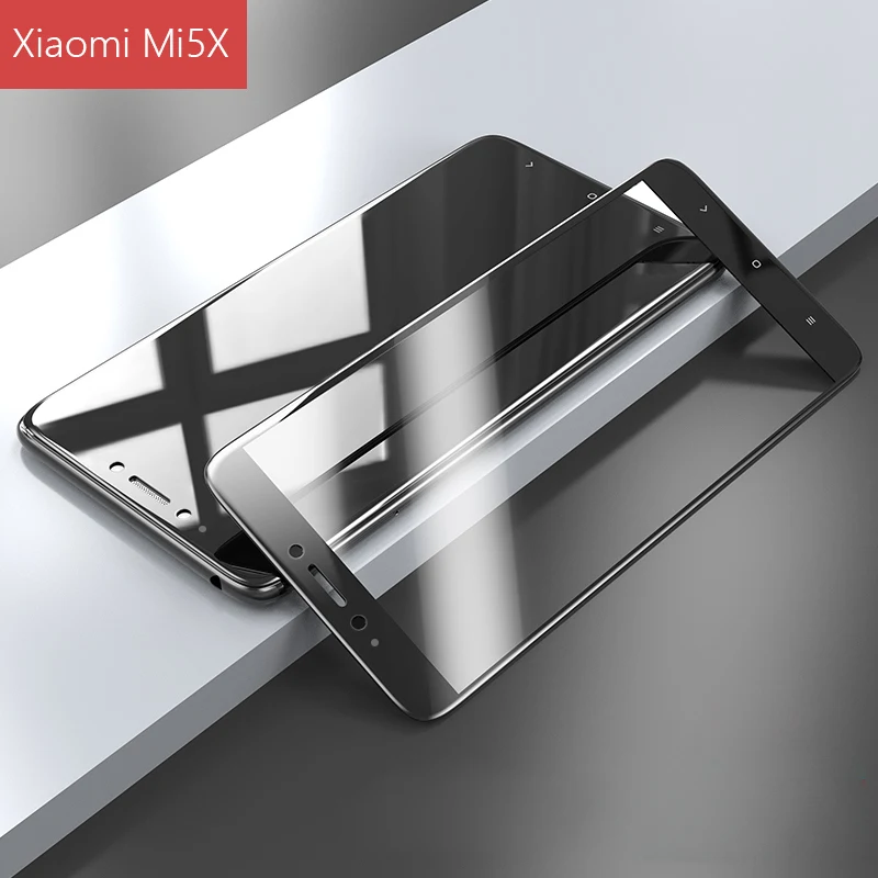 Mi5X стекло Xiaomi закаленное MOFI Mi 5X полное покрытие защита экрана для экранная пленка