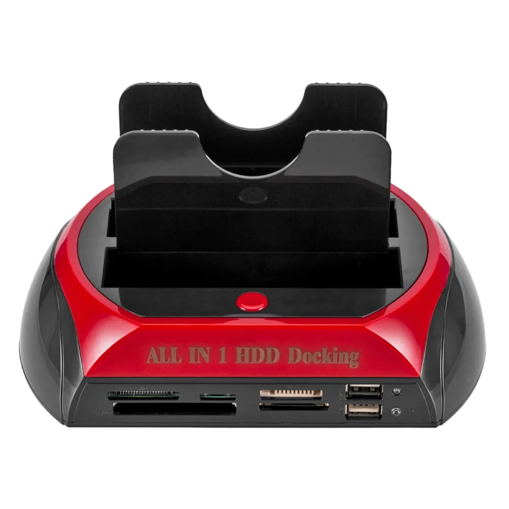 Двойная док станция для жесткого диска 2 5 дюйма 3 SATA IDE Hub Base HDD корпус коробка Caddy с