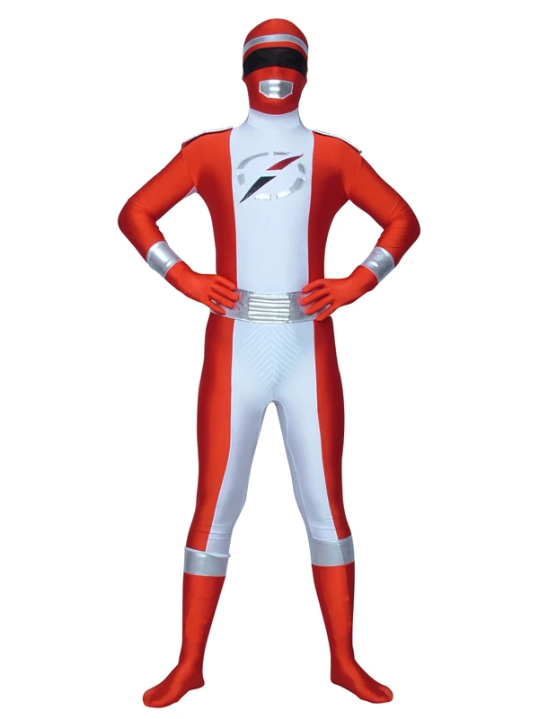 Супер Sentai GoGo Boukenger костюмы Zentai Cosplay Ranger красный/черный/синий/розовый/желтый