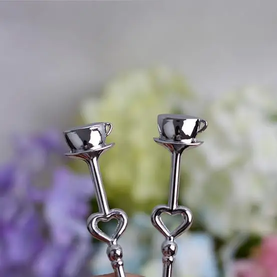 20 Sets Love Heart Spoons Coffee Spoon wedding favors and gifts Wedding Gifts For Guests Souvenirs Obsequios Boda | Дом и сад