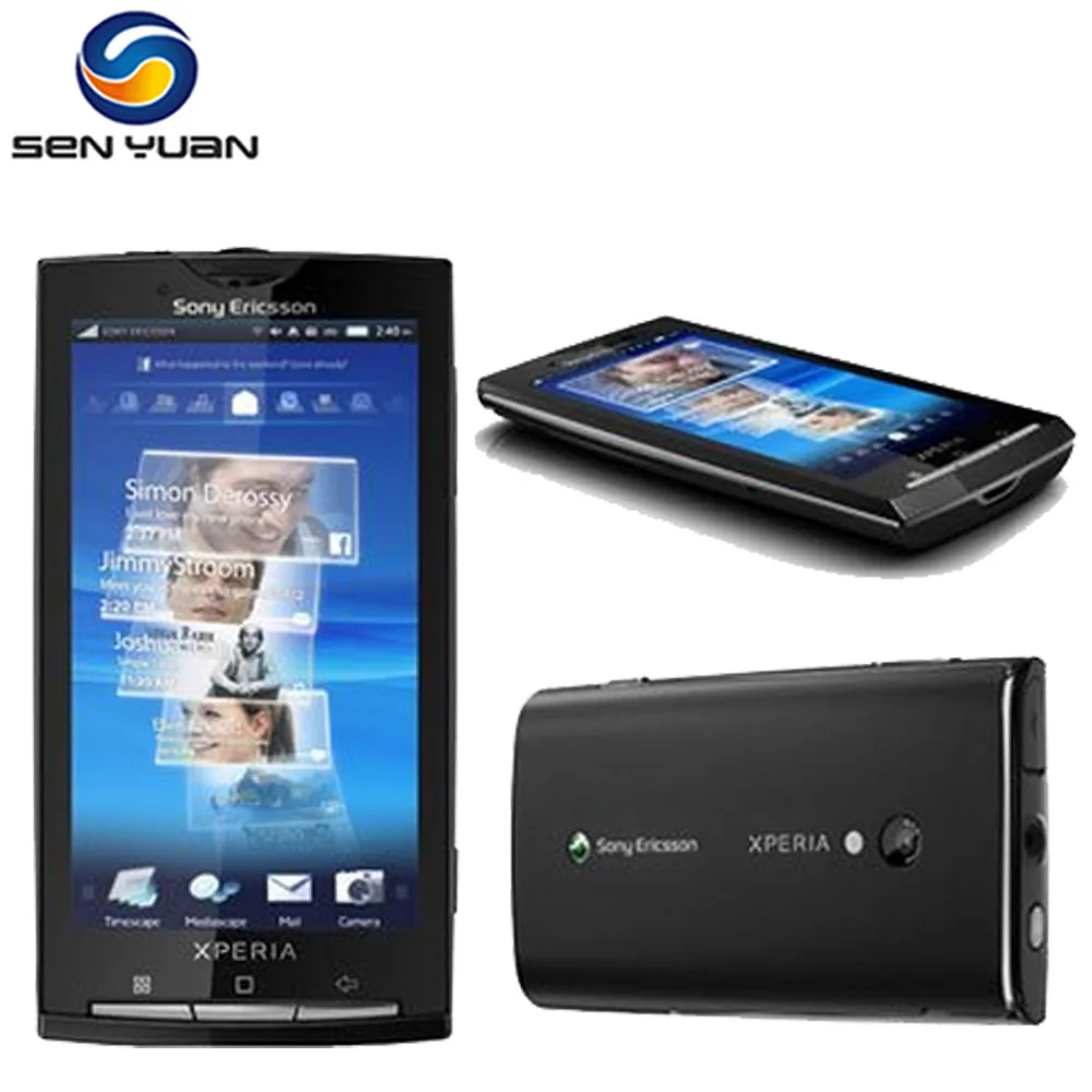 Оригинальный мобильный телефон Sony Ericsson Xperia X10 3G Wi Fi GPS 8 0 МП камера
