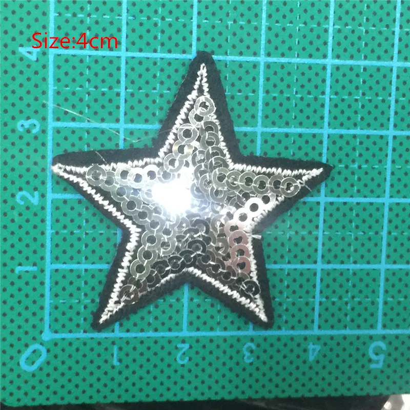 48 шт. золотистые и Серебристые блестки|badge patch|patches for clothingpatches patches |