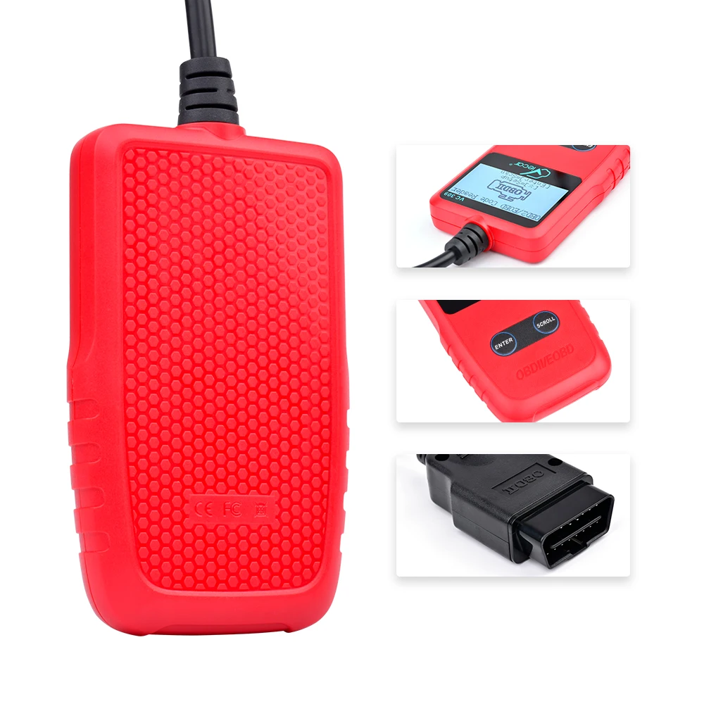 AOSHIKE сканер инструмент OBD2 OBD II Авто диагностический инструмент OBD Запуск Тюнинг автомобиля Универсальный OBD детектор неисправностей автомобиля