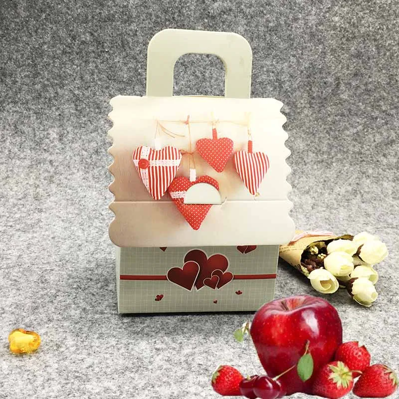 Рождественская бумажная коробка для еды Рождественский подарок на день Святого