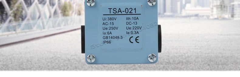 Концевой выключатель AC DC NONC 380 V 10A ролик из нержавеющей стали колеса мгновенный металлический корпус концевого выключателя IP66 водонепроницаемый TSA-021 высокого качества