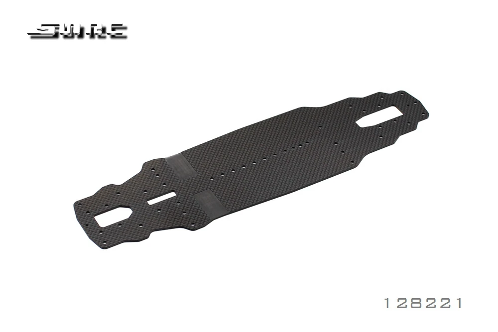 SN-RC 128220 128221 1:10 RCAccessories 2 0 мм углеродный графит шасси-МТС T3 | Игрушки и хобби