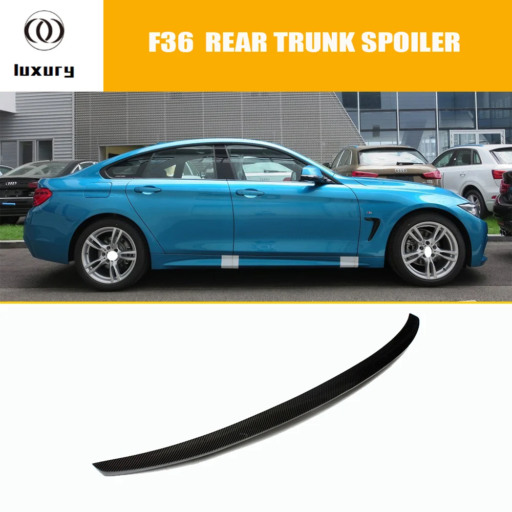 

Задний спойлер из углеродного волокна в стиле MP для BMW F36 420 428 435 440 Grancoupe 4 двери 2014-2020