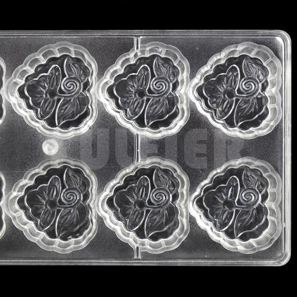 Форма для шоколада сделай сам из поликарбоната в форме цветка форма шоколадных