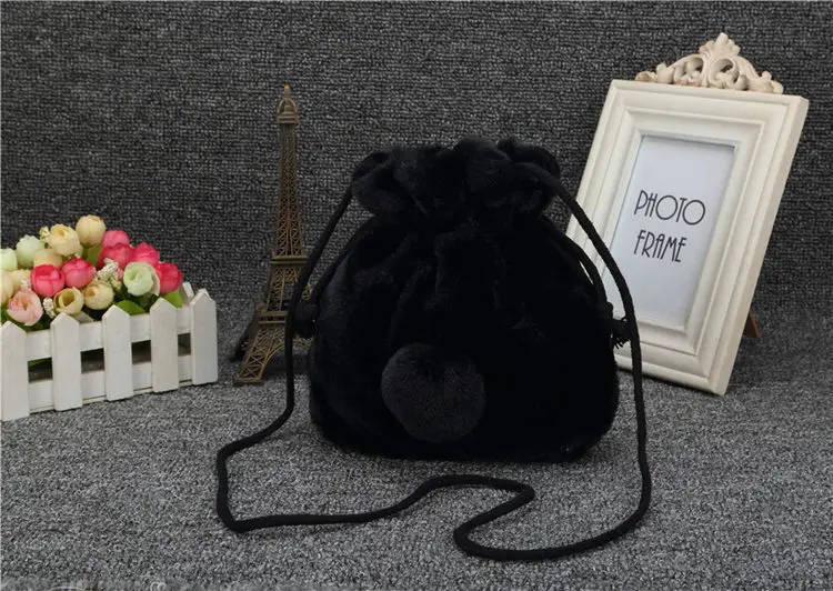 Новые милые велюровые женские сумки мессенджеры с мультяшным Кроликом Модные