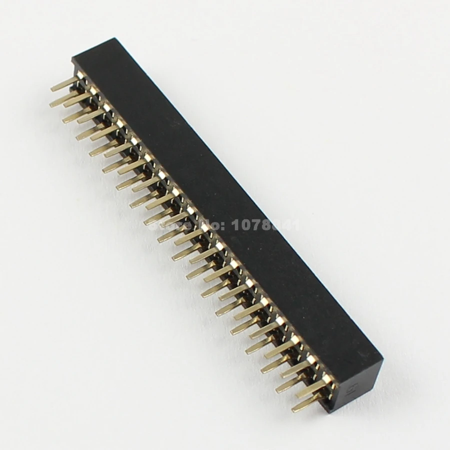 10 шт 2 мм 2x18 Pin код 36 Женский двойной прямой ряд штыревой разъем полосы|pin strip female|strip