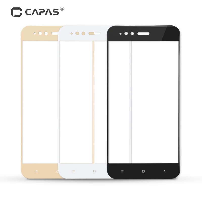 Закаленное стекло для Xiaomi Mi A1 5X Защита экрана MiA1 Mi5X оригинальные capas почти полное