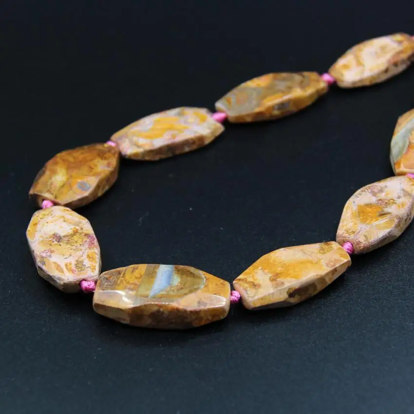 

Approx10PCS/strand Crack Crazy Dragon Veins Agates Brown&Pink Gems Faceted Slab Nugget Loose Beads Pendants For Jewelry Making