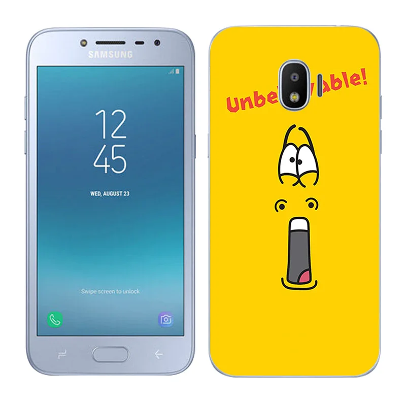Для Samsung Galaxy J2 Pro 2018 модные чехлы для телефонов с рисунком 5 0 дюйма J250F Мягкие