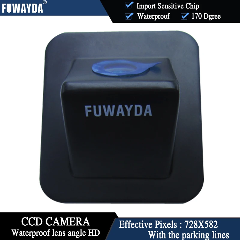 FUWAYDA беспроводной CCD заднего вида парковки безопасности DVD GPS навигационные