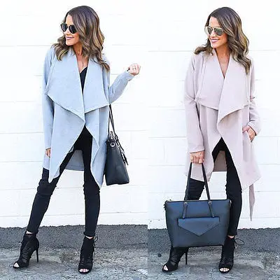 Женская теплая Модная длинная ветронепроницаемая куртка с капюшоном парка