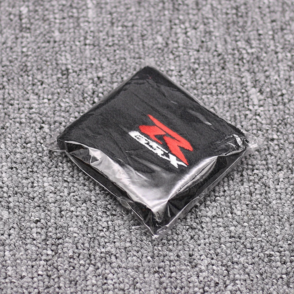 

3D GSX-R Logo Motorcycle Brake Oil Reservoir Sock Fluid Tank Cup Cover Cuff Sleeve For Suzuki GSXR 750 600 1000 1300