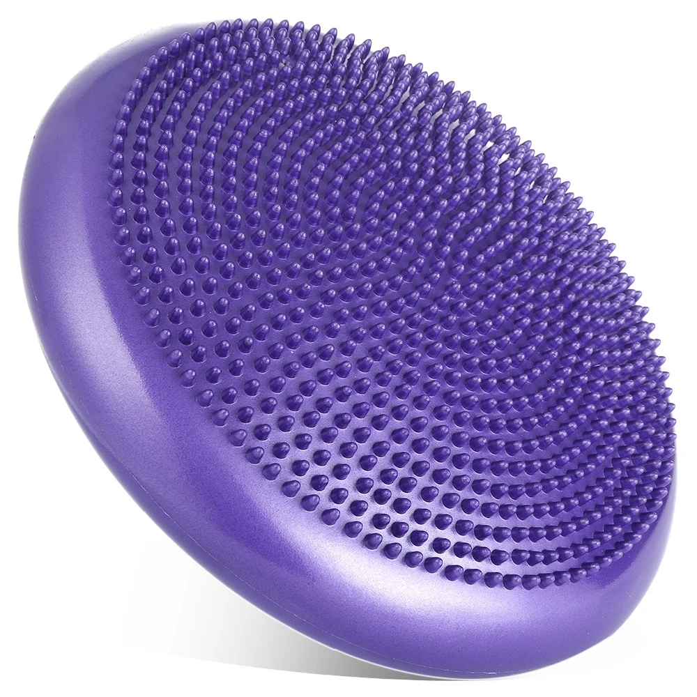 Прочный Йога массажный коврик-подушка универсальный надувной Шатание