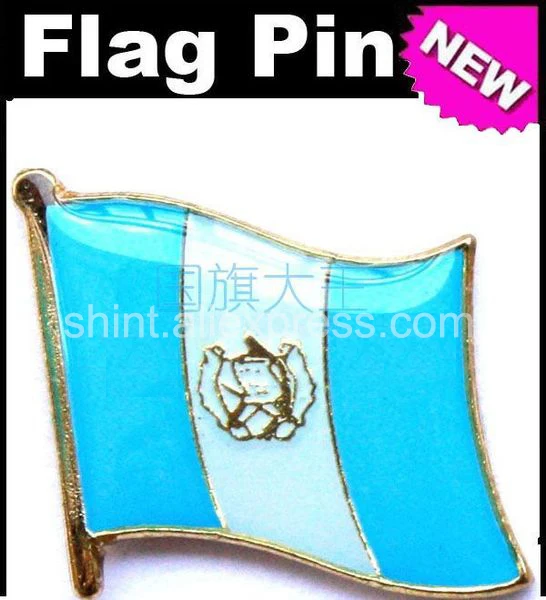 

Lapel Pins Guatemala Flag Pins All Over The World Badge Emblem Country State Pins