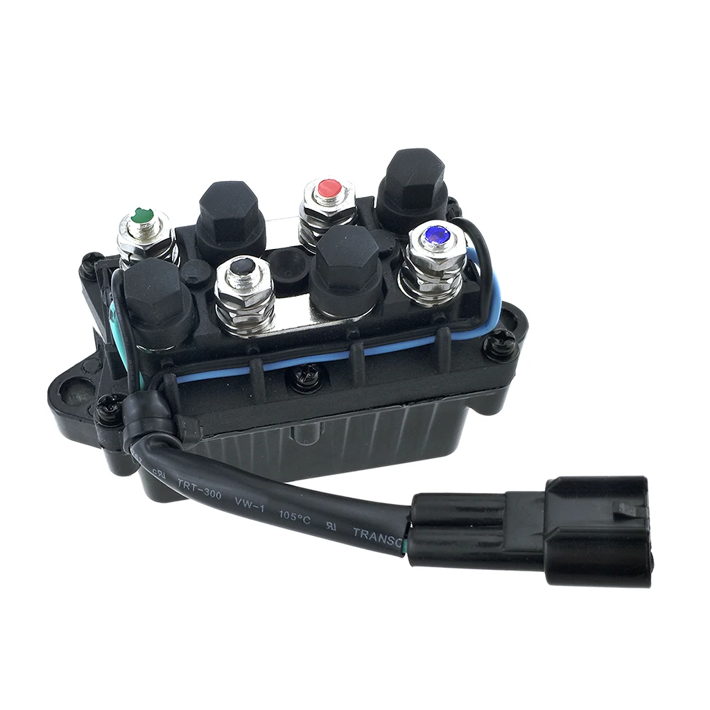 Подвесной силовой Обрезной наклон реле 3 Pin в сборе для Yamaha 61A 81950 01 00 12V