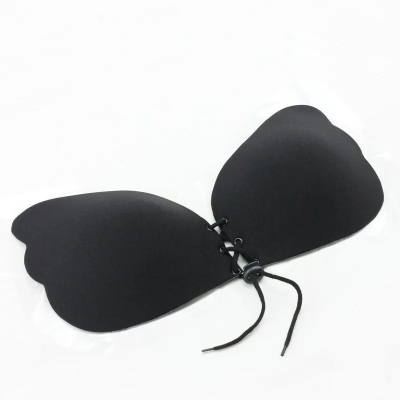 Chic sexy Adhesive Bra Strapless Backless Bra Sutia Silicone Bras Push Up Nude Sticky For Women Wedding Sexy