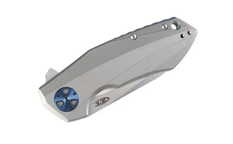 Складной нож Флиппер Lange ZT0456 подшипник лезвие D2 ручка TC4 Карманный Походный для