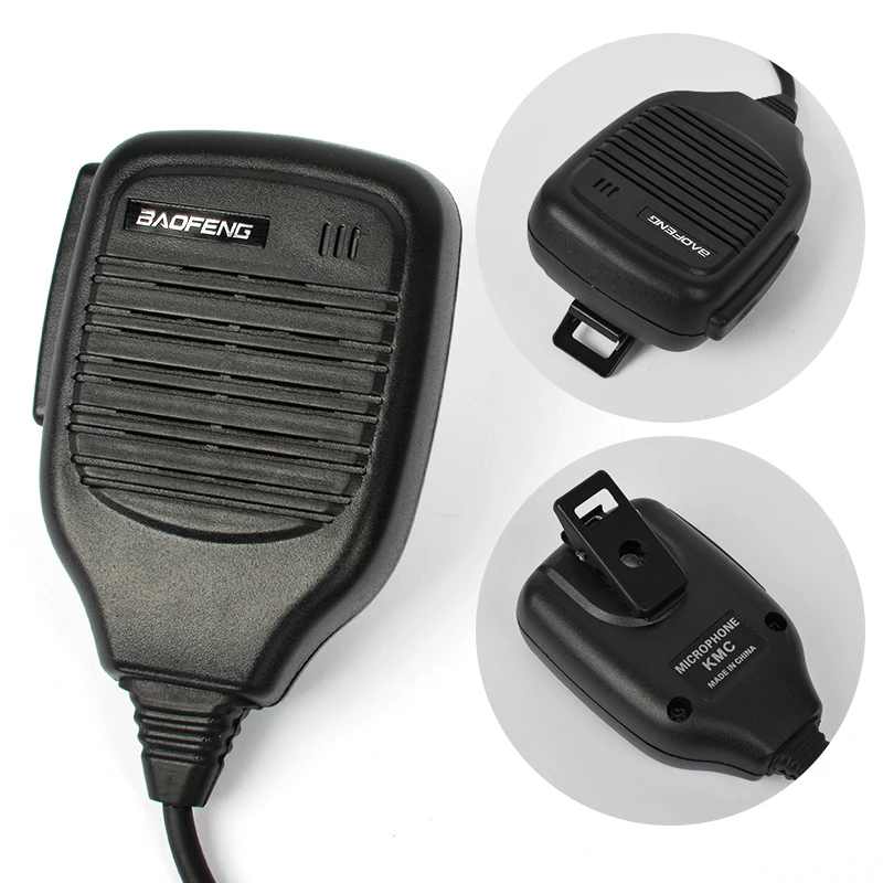 HYS Walkie Talkie Speaker MIC For Kenwood Baofeng two way radio BF-A58 BF-9700 Accessories Microphone | Мобильные телефоны и