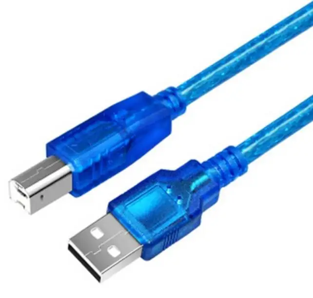 USB кабель 30 см для arduino Uno r3/Nano/MEGA/Leonardo/Pro micro/DUE Blue высококачественный Тип A/Mini USB/Micro