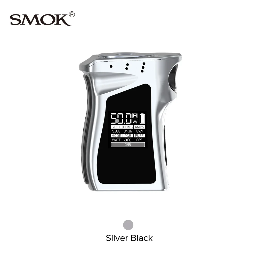 Оригинальный SMOK Mag детский мод 1600 мАч встроенный аккумулятор 50 Вт Мощность
