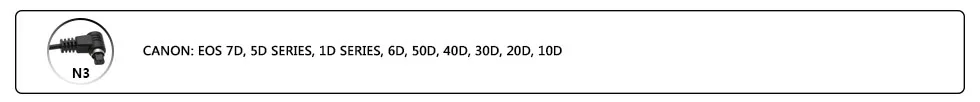 Pixel J3.5-30 DCO DC2 N3 E3 пульт дистанционного управления Соединительный кабель для камеры Caon Nikon Pentax samsung TW-283 T3 T8 F-508 Opas BG-100
