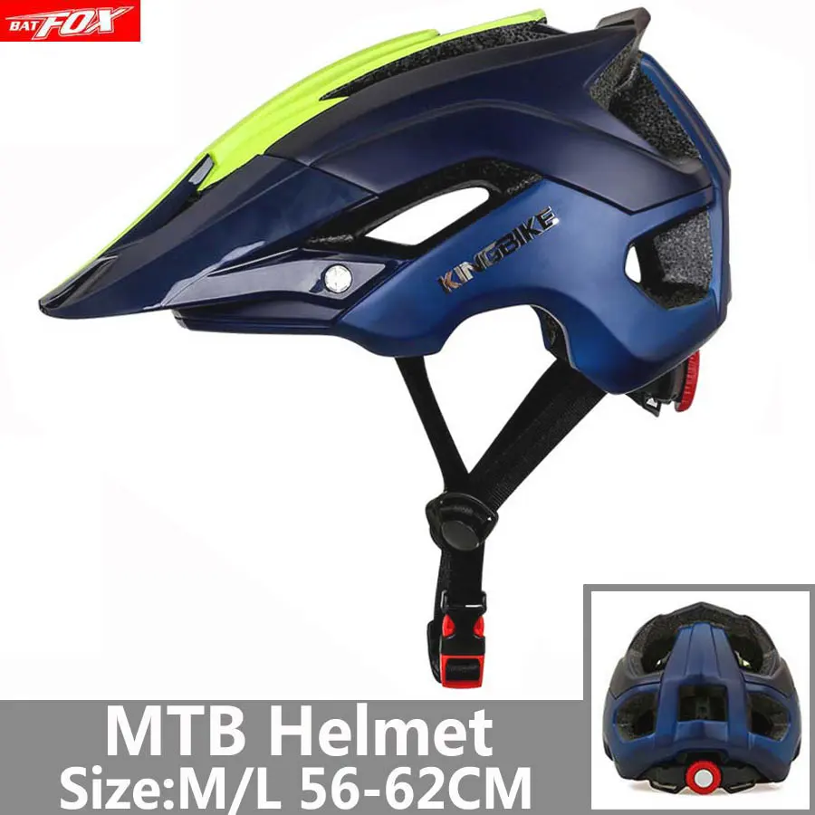 J-654-T2 BATFOX велосипедный шлем красный дорожный горный велосипедный шлем цельный литой CE MTB с солнцезащитным козырьком для мужчин и женщин Сверхлегкий велосипедный шлем - Цвет: J-654-T2
