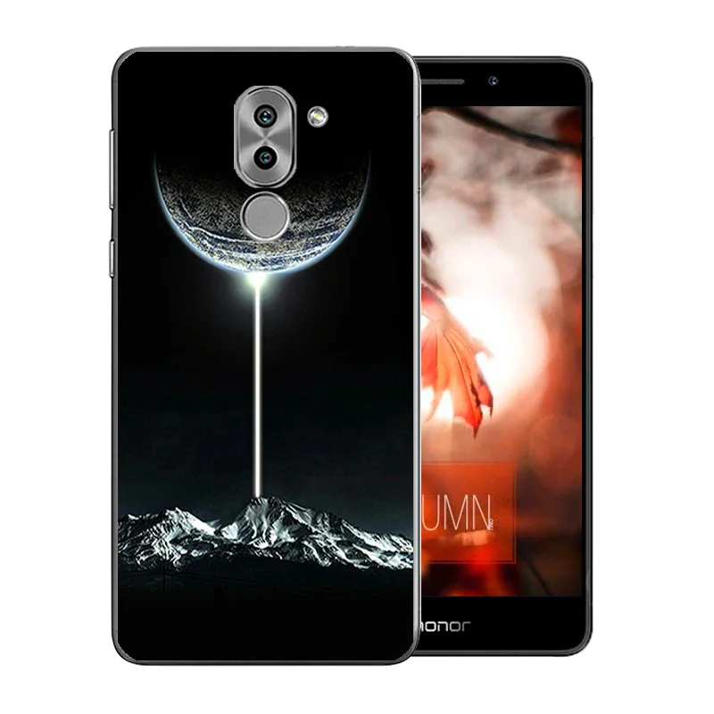 Чехол для телефона Huawei Honor 6X силиконовая задняя крышка Космический мир узор GR5 2017
