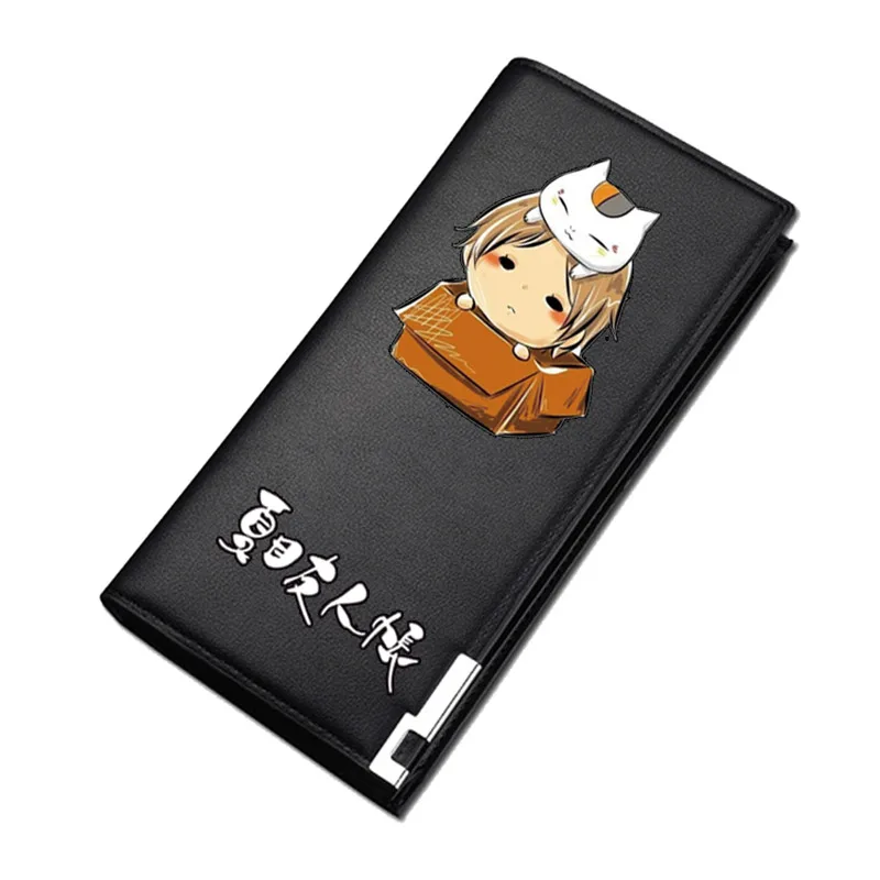 Новинка года: длинный кошелек Natsume's Book of Friends Madara kavii Womne с рисунком из мультфильма, держатель для карт из искусственной кожи, кошелек, женские кошельки в стиле аниме