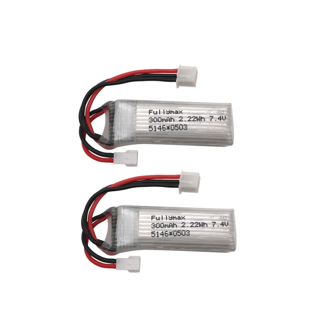 2 шт./7 4 в 300 мАч 30c Li Po Батарея для WLtoys F959 самолет запасная часть XK DHC A600 RC оптовая