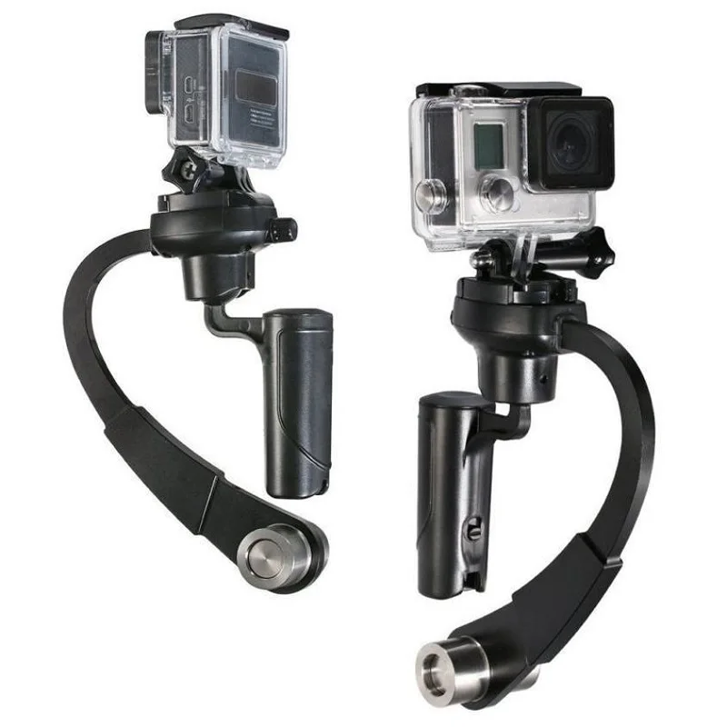 Изогнутый ручной карданный стабилизатор видео Steadicam Curve для GoPro Hero серии SJCam EKEN Yi