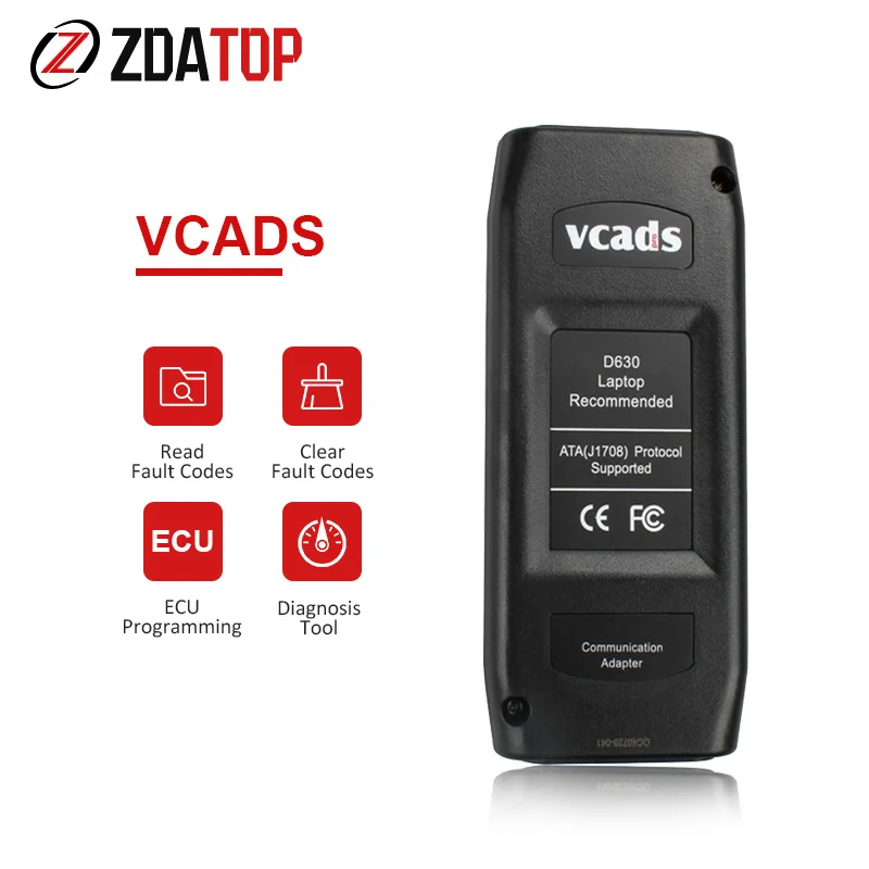 Профессиональный диагностический инструмент для грузовиков Volvo VCADS Pro 2 40 Версия с