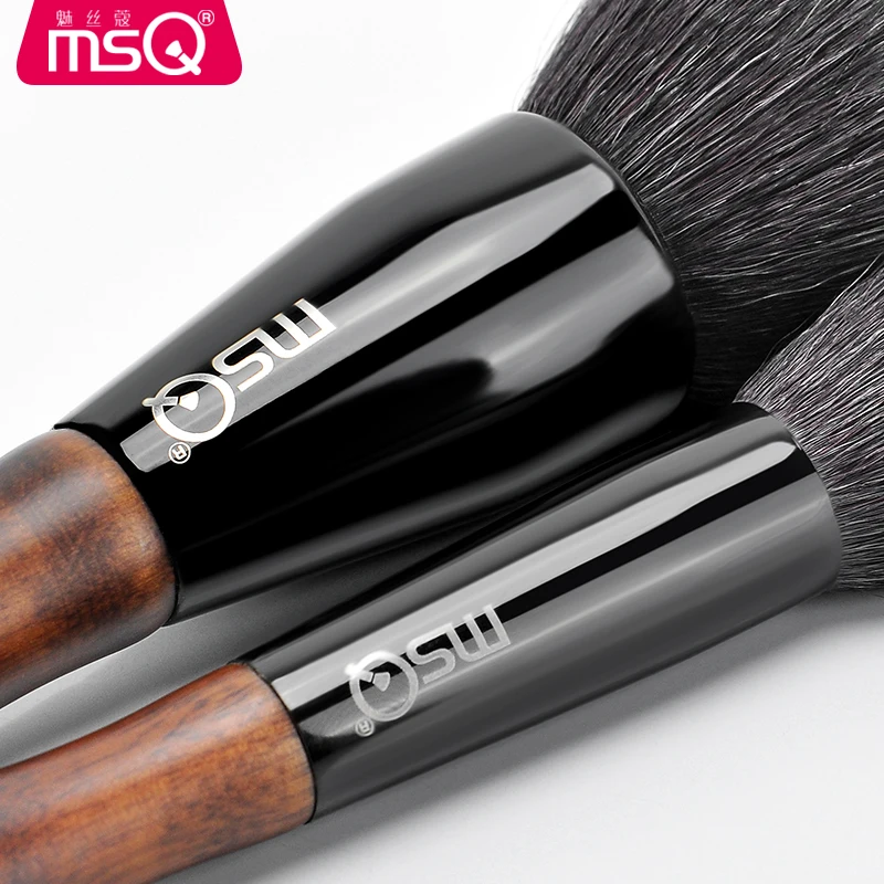 MSQ 5 шт. профессиональные высококачественные щетки для меха енота набор Кисть