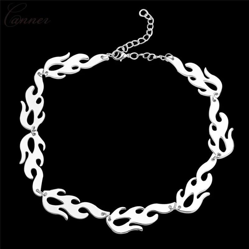 Ожерелье чокер CANNER в стиле хип хоп Женское и мужское ожерелье с регулируемой