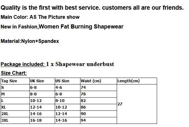 

Plus Size Womens Latex Underbust Body Shaper Waist Clincher Waist Clincher Corset Training Trainer Belt Shapers Dropshipping