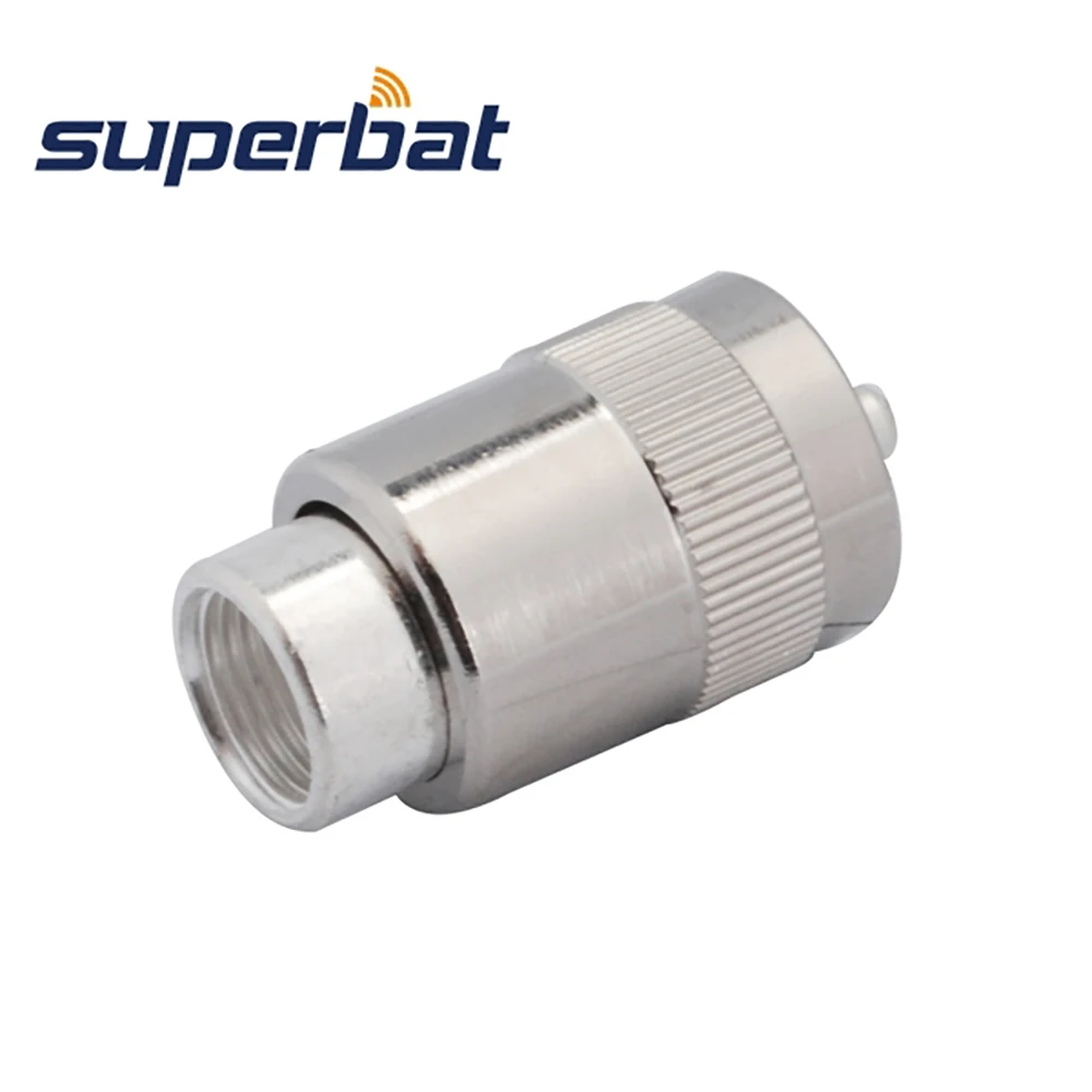 Superbat 10 шт. УВЧ поворотный Разъем RF коаксиальный разъем для кабеля RG8 RG213 RG214