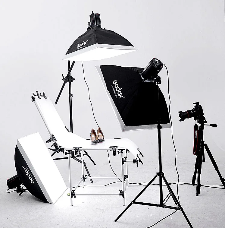 Godox Вспышка Комплект 2019 Высокое Качество Фотостудия Свет и мягкая коробка